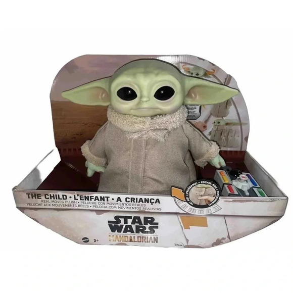 STAR WARS GROGU THE CHILD Real Motion Plush Brand New In Box - Picture 1 of 2